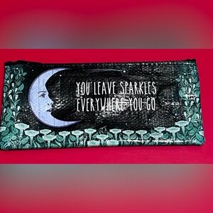 Blue Q Pencil Case You Leave Sparkles Everywhere You Go Zipper Pouch